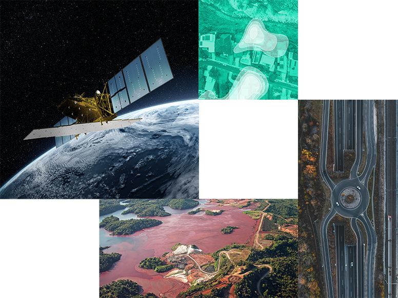 home technology collage